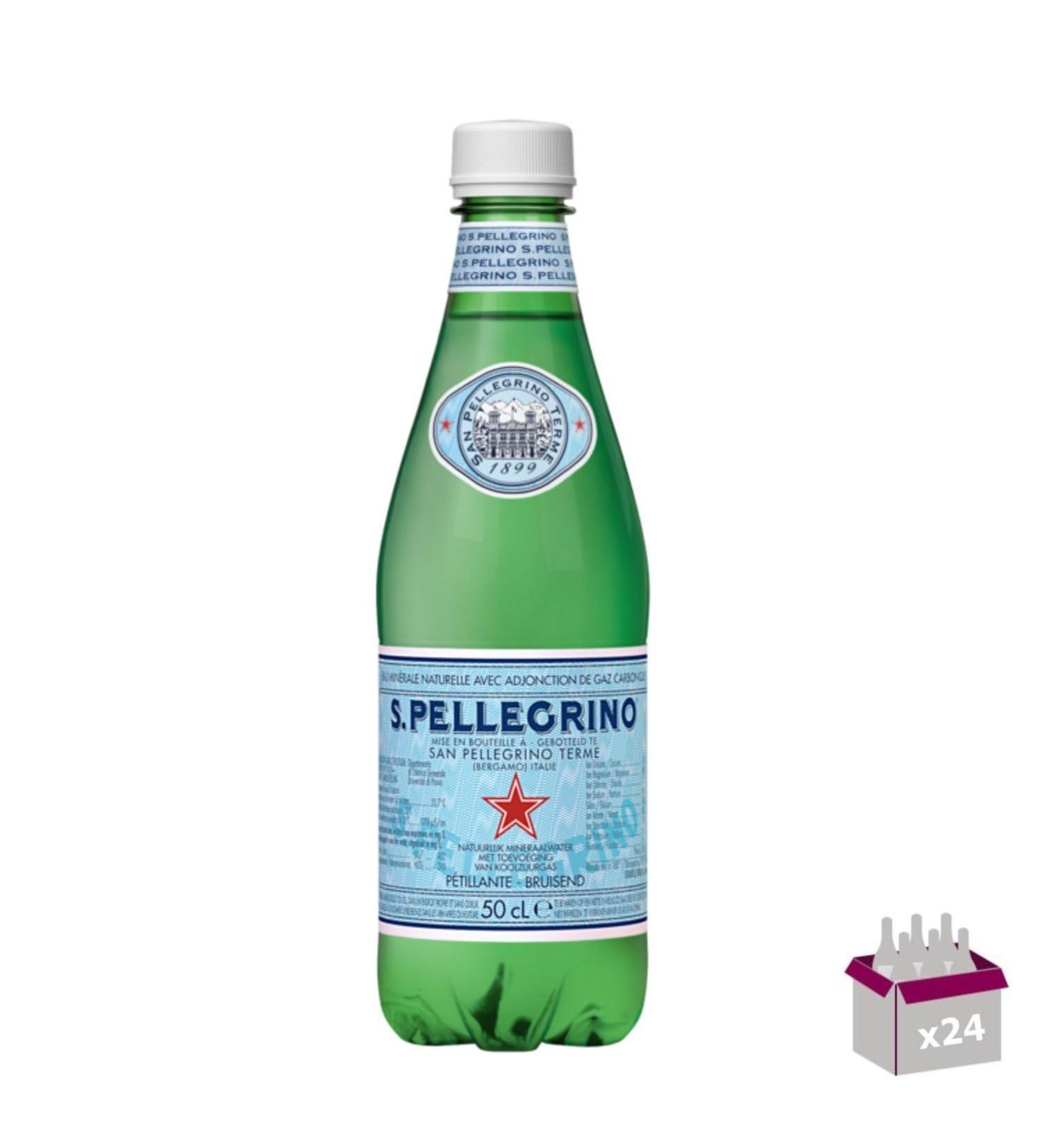 San Pellegrino Natural Mineral Water Sparkling 24 x 50 cl