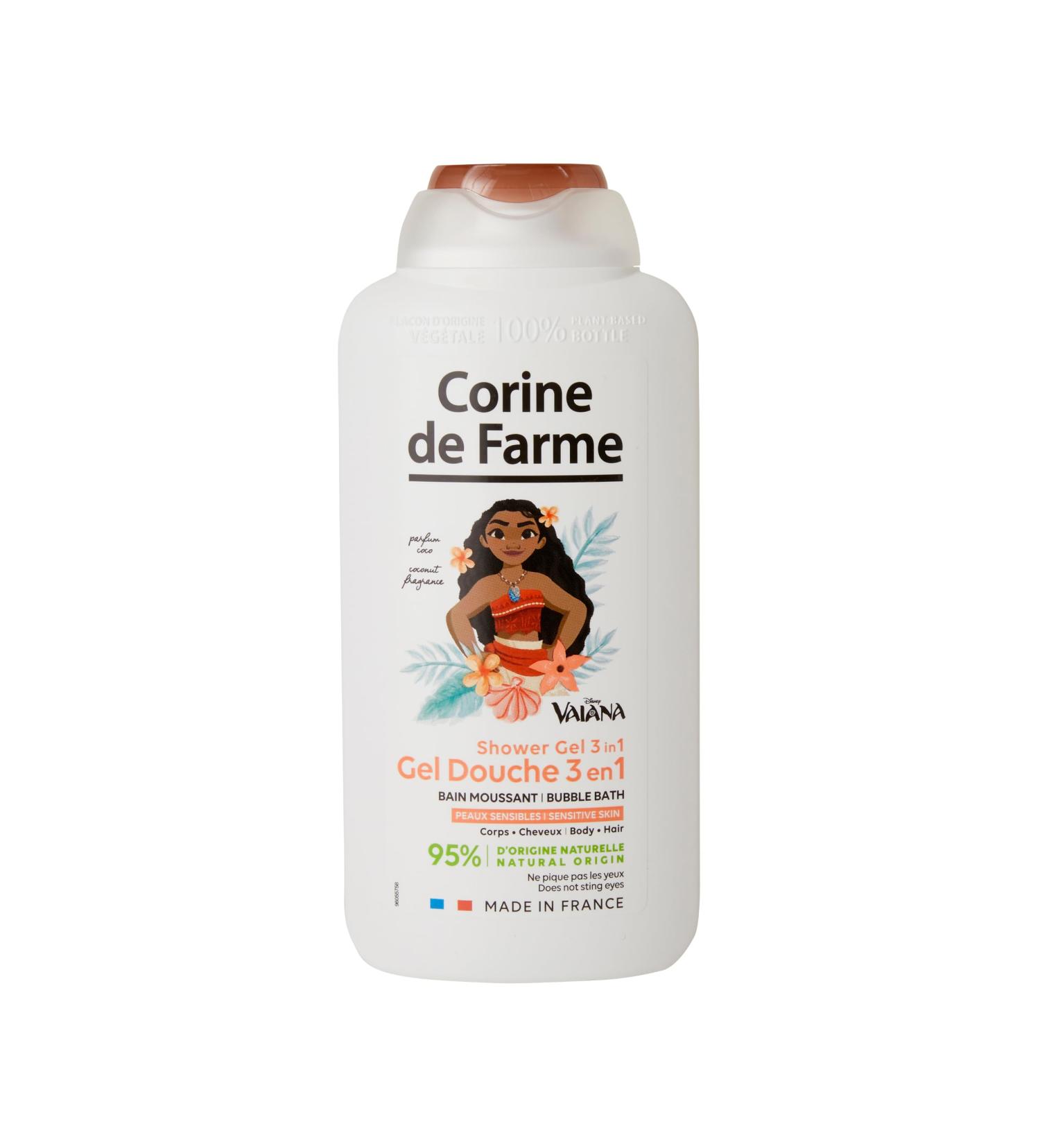  Corine de Farme Corine de Farme - Va ana Disney 3-in-1 Shower Gel Body Hair & Foaming Bath - Practical and Fun Children's Shower Gel - 100% - Buy Online on GoSupps.com