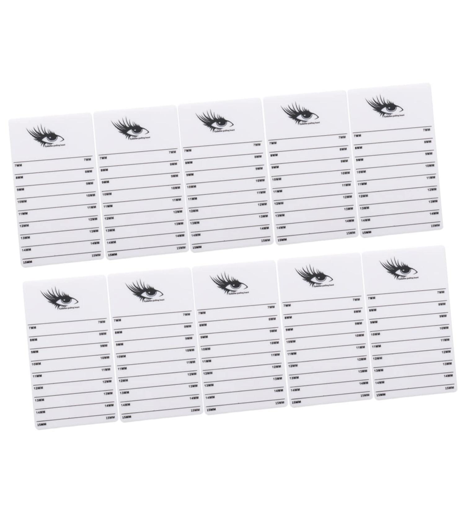 Eyebrow Board Set - Eyelash Extension Tool & Lash Display Pallet Holder for Ideal Lash Storage - Buy Online on GoSupps.com