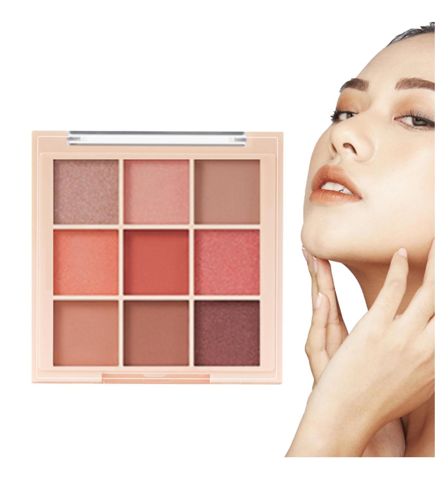  Yuemeuy Eyeshadow Makeup Palette - Creative Shimmer Eyeshadow Palette Natural Makeup for Eyes Nude Multicolor Long Lasting Eyeshadow for Beginners - Buy Online on GoSupps.com