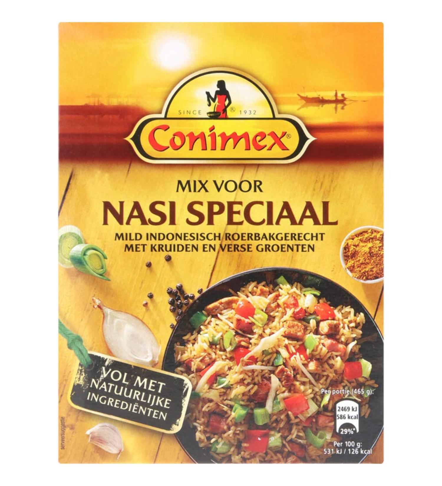 Conimex | Mix Nasi Special | Indonesian Spice Mix | Conimex Sauces | 1.4 Ounce Total - Buy Online on GoSupps.com