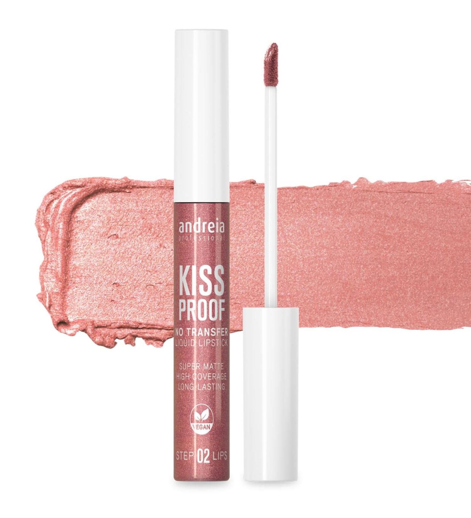  Andreia Andreia Kiss Proof - Liquid Lipstick 20 Pink Aura 8 ml - Buy Online on GoSupps.com