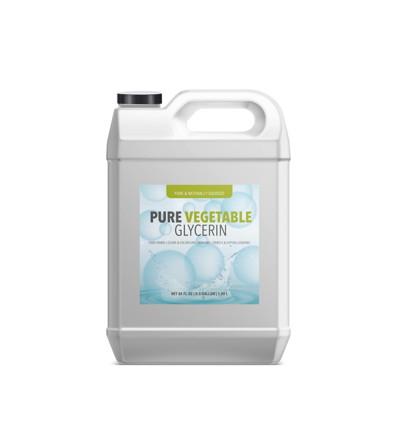 64 fl oz Pure Vegetable Glycerin: Food Grade, Vegan & Hypoallergenic Moisturizer - Buy Online on GoSupps.com