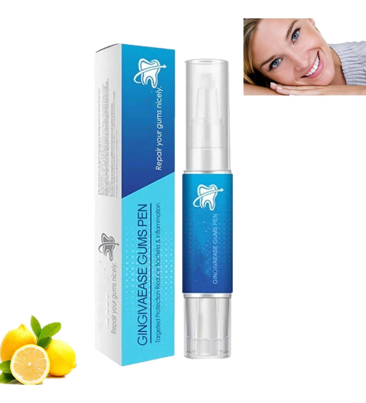 Dentiz Gum Therapy Gel & Dentinox Tooth Whitening Pin - Effective Gum Disease Treatment & Teeth Whitening Solution - Shop Internationally - Buy Online on GoSupps.com