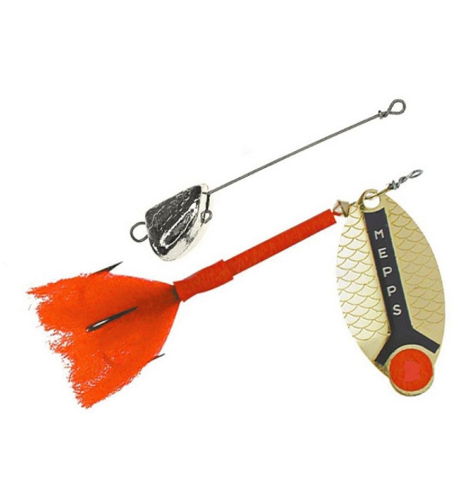 Spinner - Mepps Lusox with Gold Puschel Size 3-21.00...