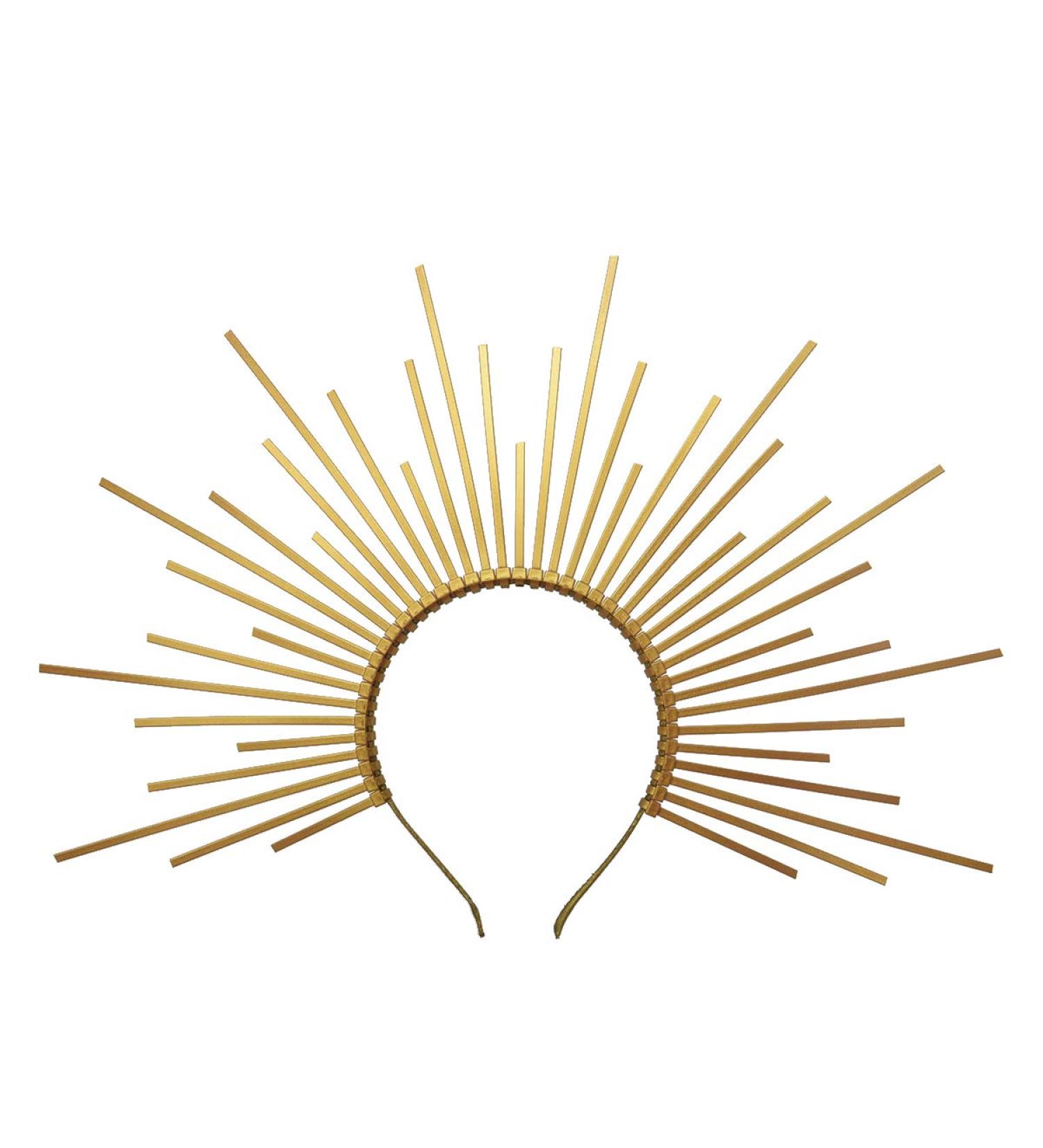 Graceart Sunburst Halo Crown Headband | Women's Hairband for Parties & Costumes Stylish Accessories - Buy Online on GoSupps.com
