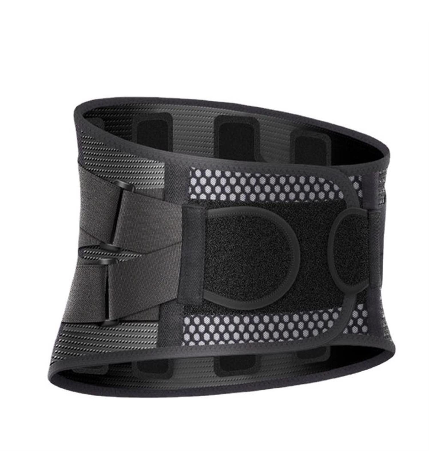 Men Waist Trainer Composite Material Lumbar Support Breathable Premium Exercise Large