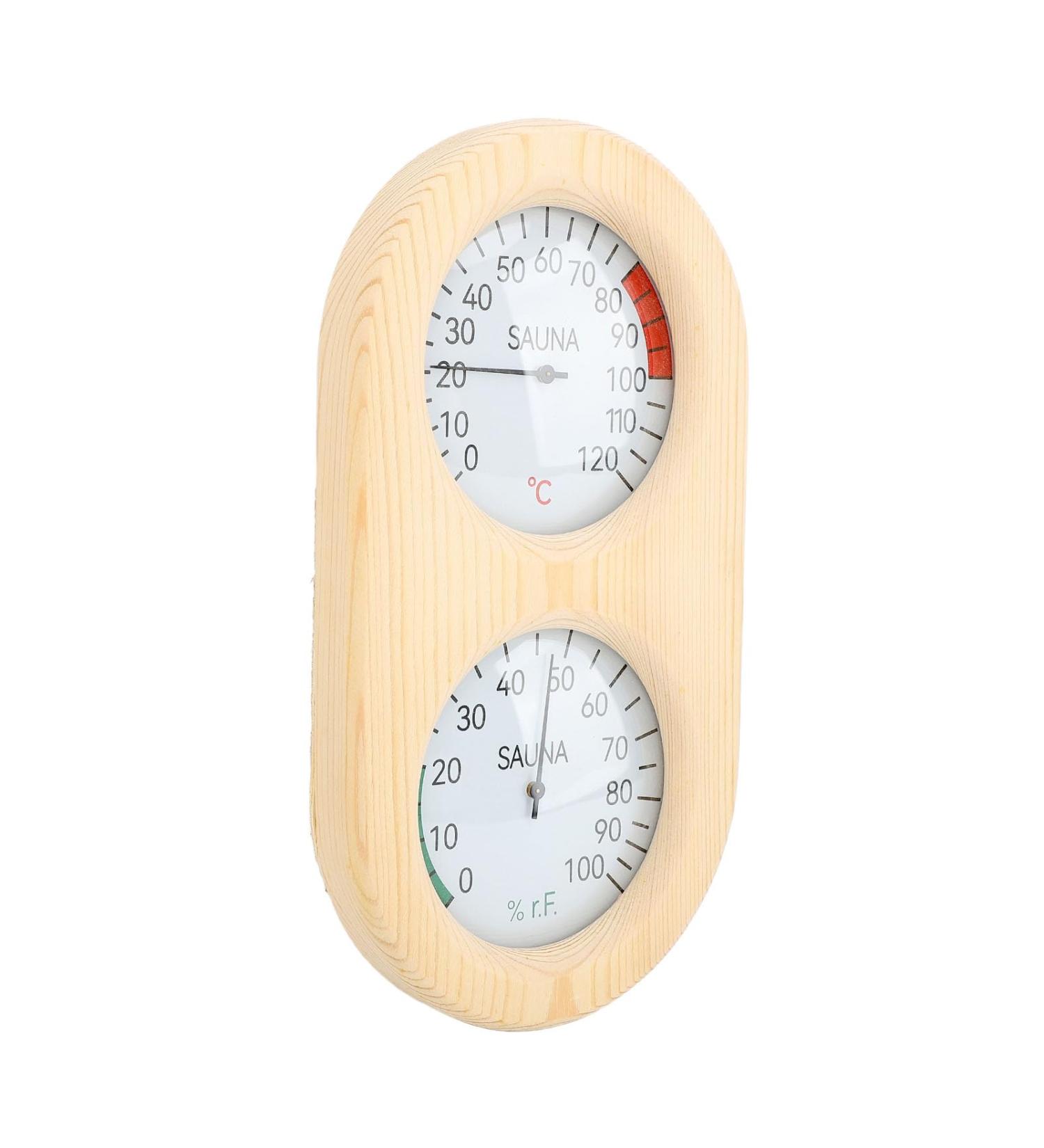 Buy Sauna Room Thermometer Hygrometer | Premium Sauna Equipment & Accessories | International Shipping - Buy Online on GoSupps.com