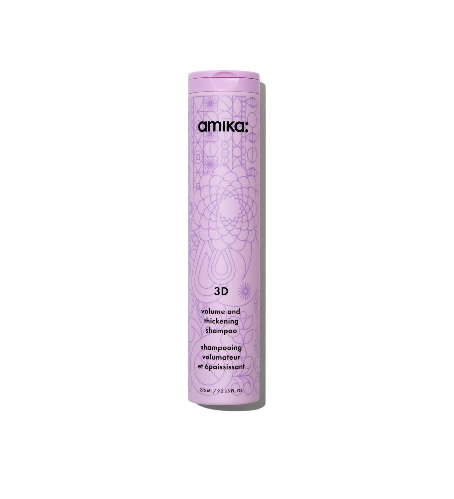 Amika 3D Volume & Thickening Shampoo 9.2 Fl Oz - Volumizing Hair Care - Buy Online on GoSupps.com
