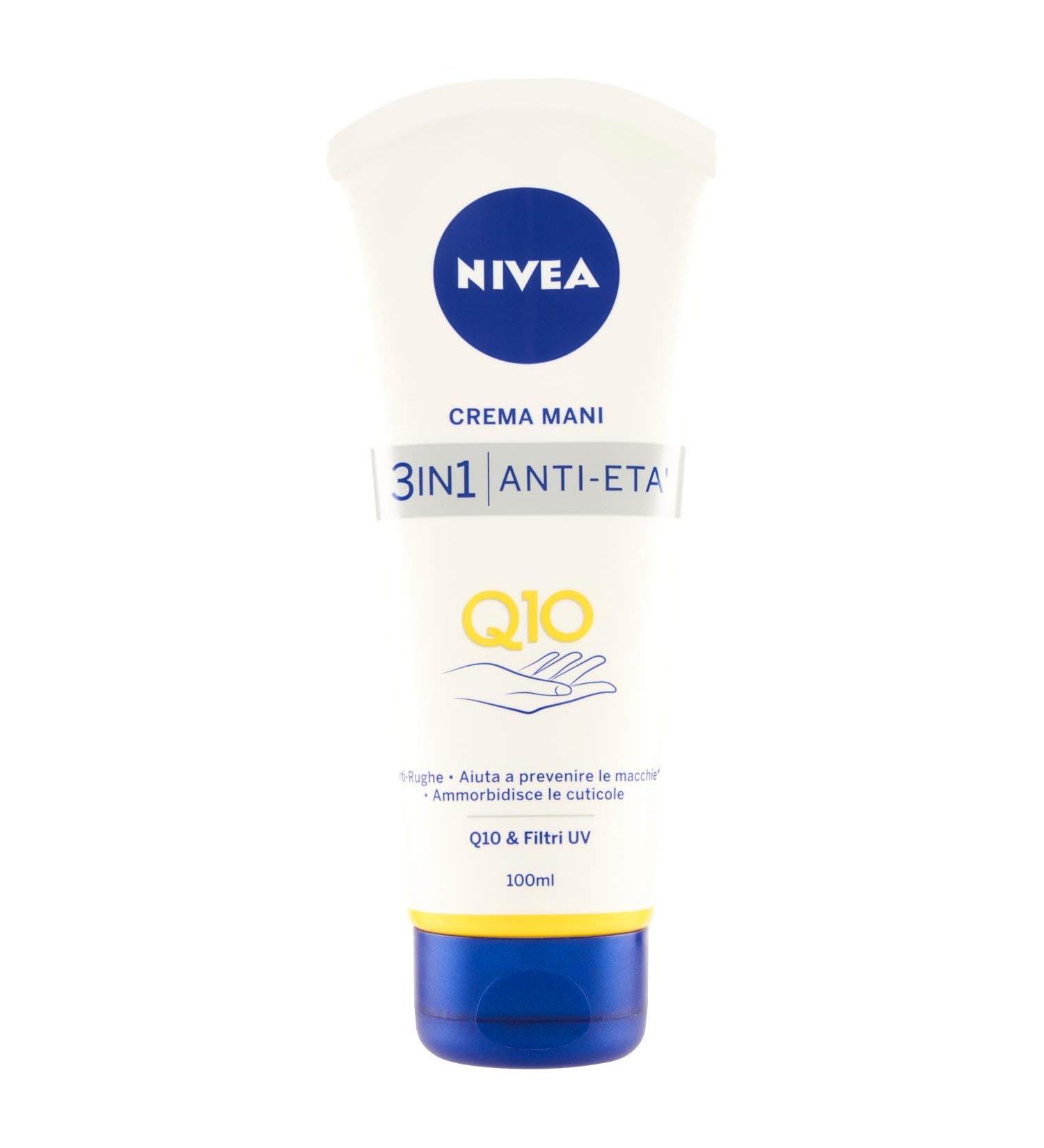 Nivea Hand Cream Anti-Age Q10 100ml - Hydrating & Rejuvenating Moisturizer for Youthful Skin | International Shipping Available - Buy Online on GoSupps.com
