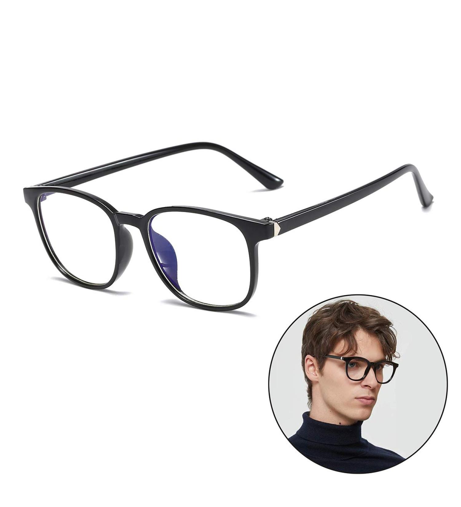 Buy Blue Light Filter Glasses | Unisex Anti-Fatigue & UV Protection for PC Smartphone TV & Tablet - Super Easy Frame for Eye Comfort - Buy Online on GoSupps.com