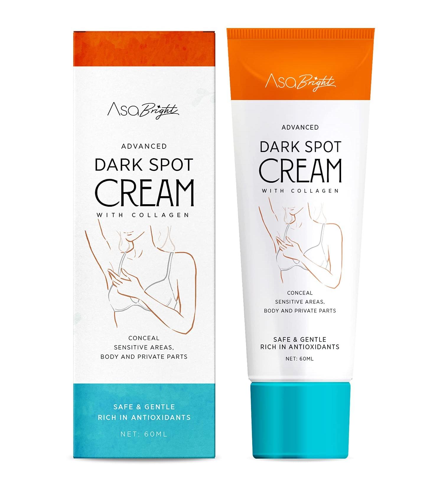 ASA VEA Dark Spot Corrector Cream with Collagen - For Underarms, Legs, Knees, Bikini Line - 60g - Buy Online on GoSupps.com