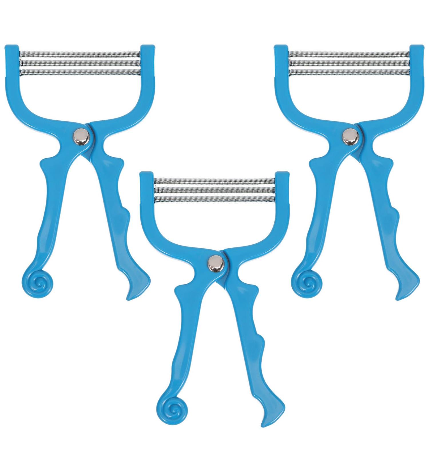 Lot de 3 pilateurs Manuels pour Visage et Corps Bleu pilateur Facial Antid rapant pour pilation des Sourcils et Poils Ind sirables Outil de Soin Peau Pratique Ressort  - Buy Online on GoSupps.com