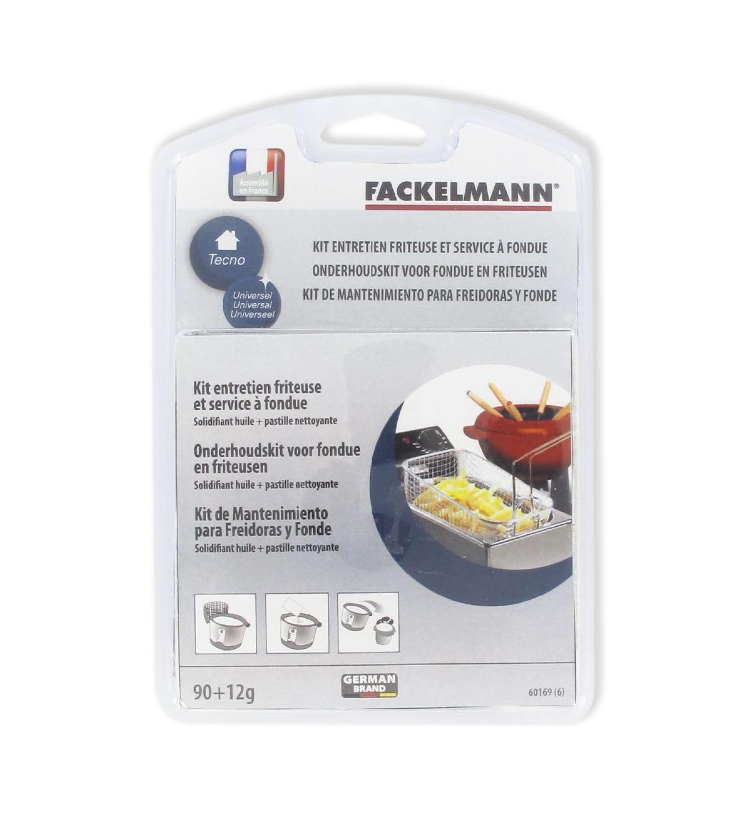 Fackelmann Fused maintenance 100% plant-based chips White Fryer Cleaning Kit