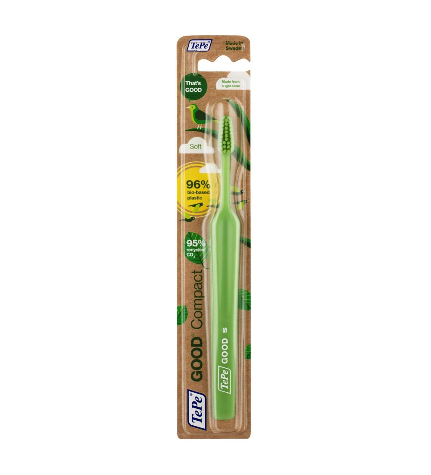 Tepe Good Soft Toothbrush - Eco-Friendly | Compact Head & Soft Bristles | 1 Pack (Randomly Sorted) - Buy Online on GoSupps.com