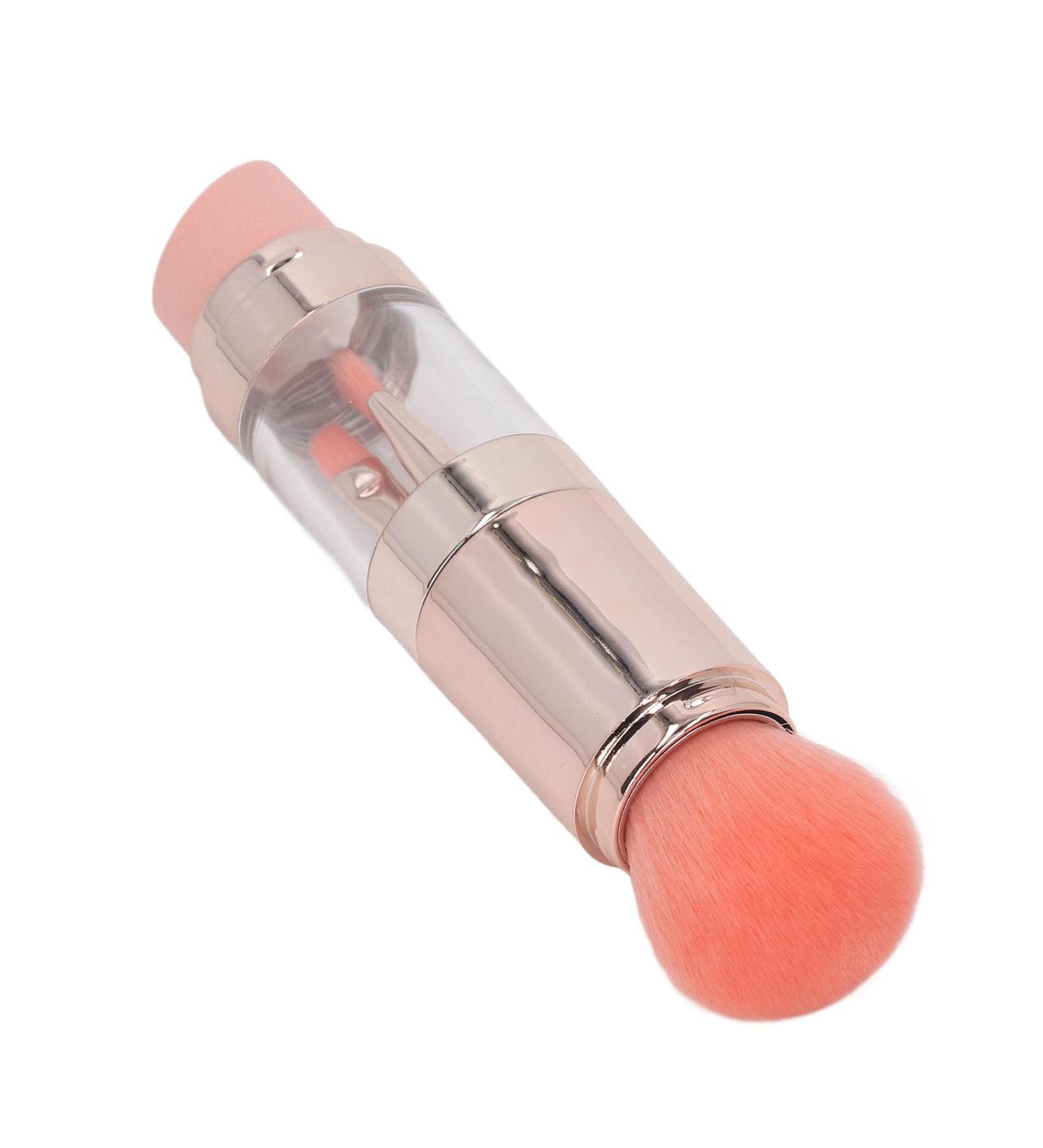 Loose Powder Brush 5 in 1 Makeup Brush Ergonomic Soft Hair Rose Gold Safe Portable Professional for Travel for Makeup Artist - Buy Online on GoSupps.com