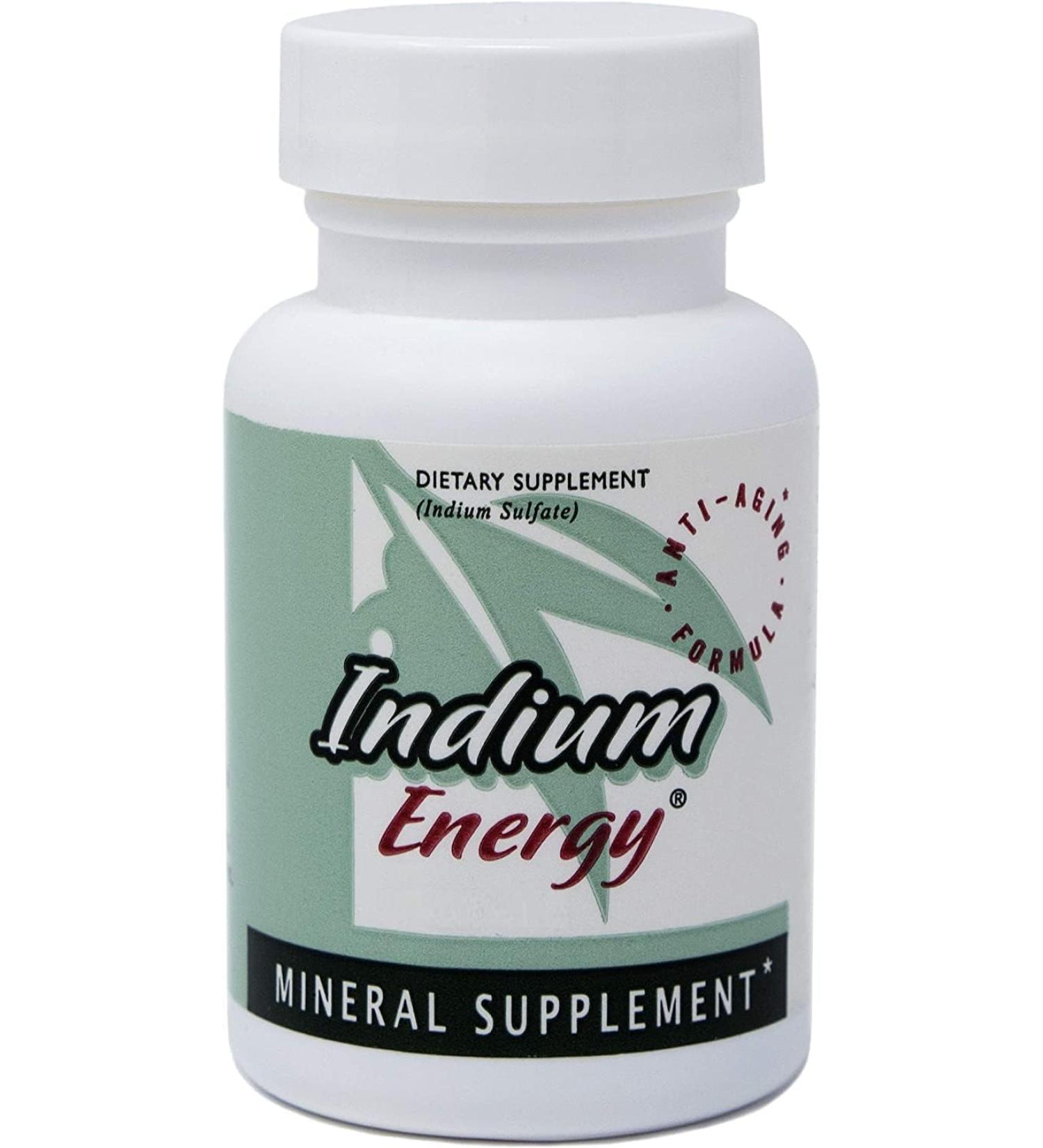 EAST PARK Research Indium Energy All Natural Indium Powerful Anti-Aging Support Helps Increase Energy and Supports Mental Clarity 90 Capsules - Buy Online on GoSupps.com