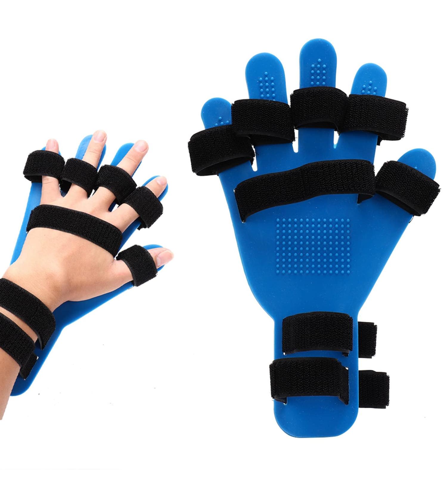 Finger Training Device - Enhanced Orthotics for Stroke & Brain Injury Recovery | Hemiplegia Hand Splint Support - Buy Online on GoSupps.com