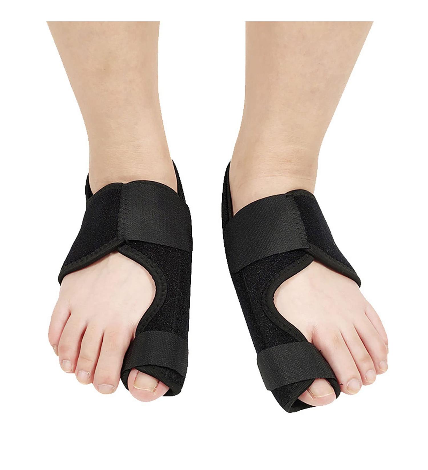 Alinzo Bunion Corrector for Men & Women | Big Toe Separator & Pain Relief | Adjustable Straightener Pad - Buy Online on GoSupps.com