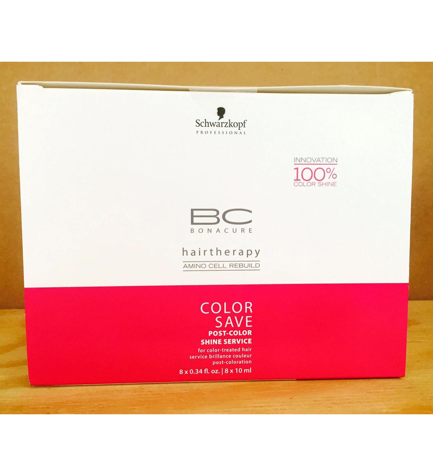 Buy Schwarzkopf BC Bonacure Color Save Post Color Shine Service 8 x 10ml - International Shipping Available - Buy Online on GoSupps.com