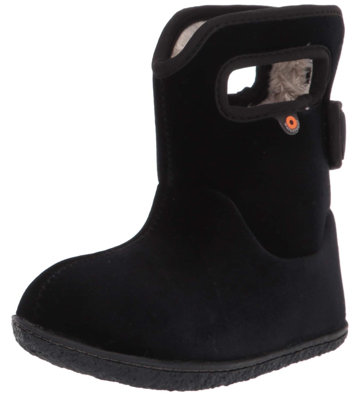 Bogs Baby Wellington Boots Plum Flower Stripe 71565 | Size UK 3-8 | Black - Buy Online on GoSupps.com