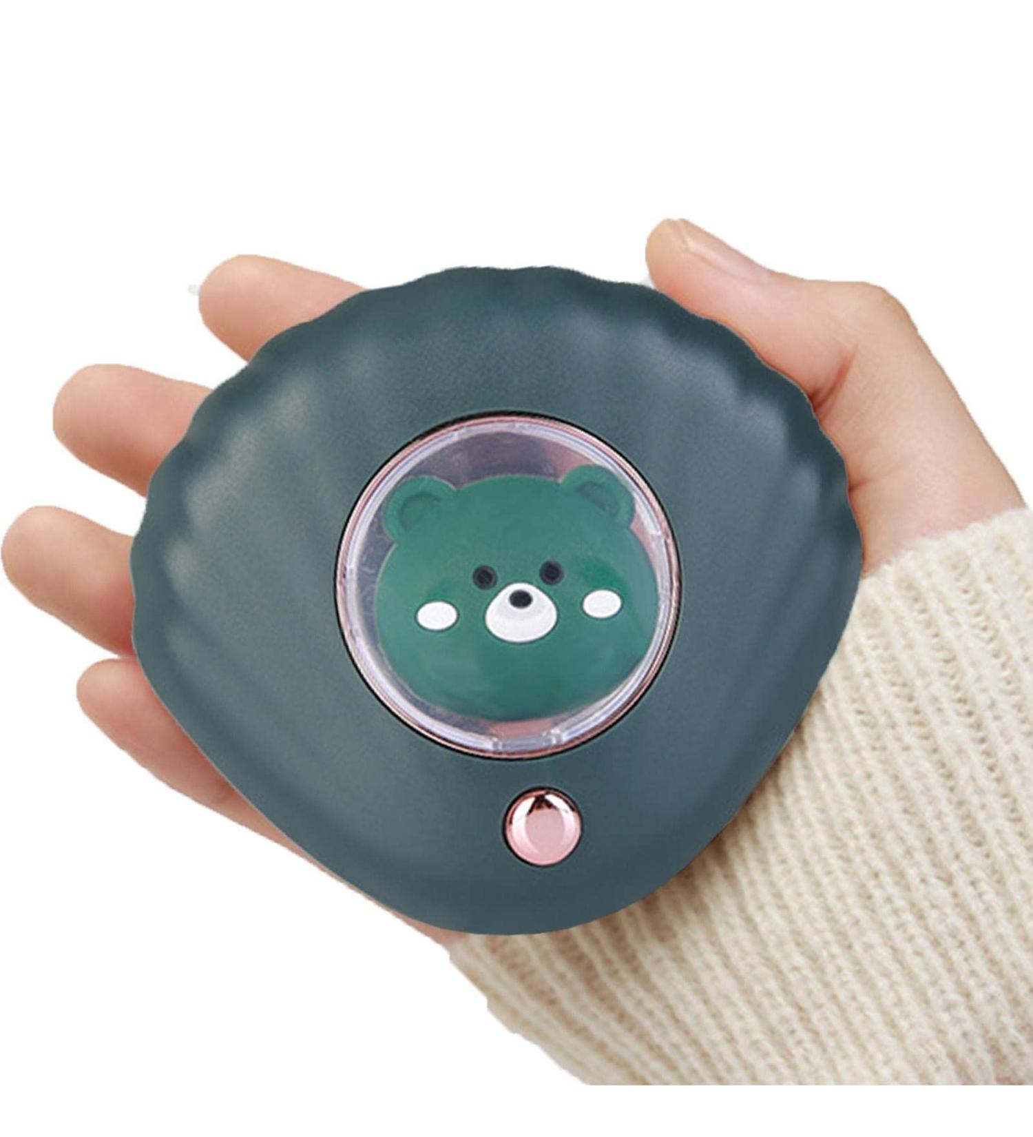 Rechargeable Pocket Heater | 2400mAh Portable Small Night Light for Winter Warmth Cute Dual Use Heating Supplies Winter Shzons Green 2400mAh - Buy Online on GoSupps.com