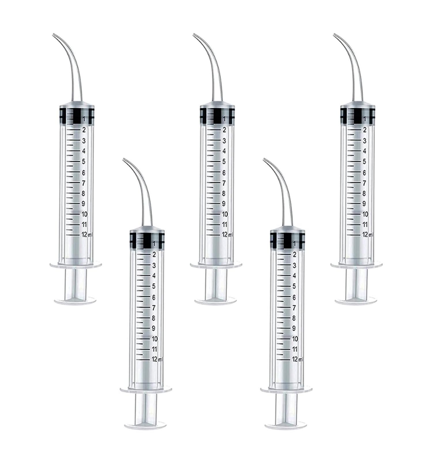 Tonsil Stone Remover & Wisdom Teeth Cleaner | Dental Irrigation Kit with Curved Tip for Oral Care | 5 Pcs - Buy Online on GoSupps.com