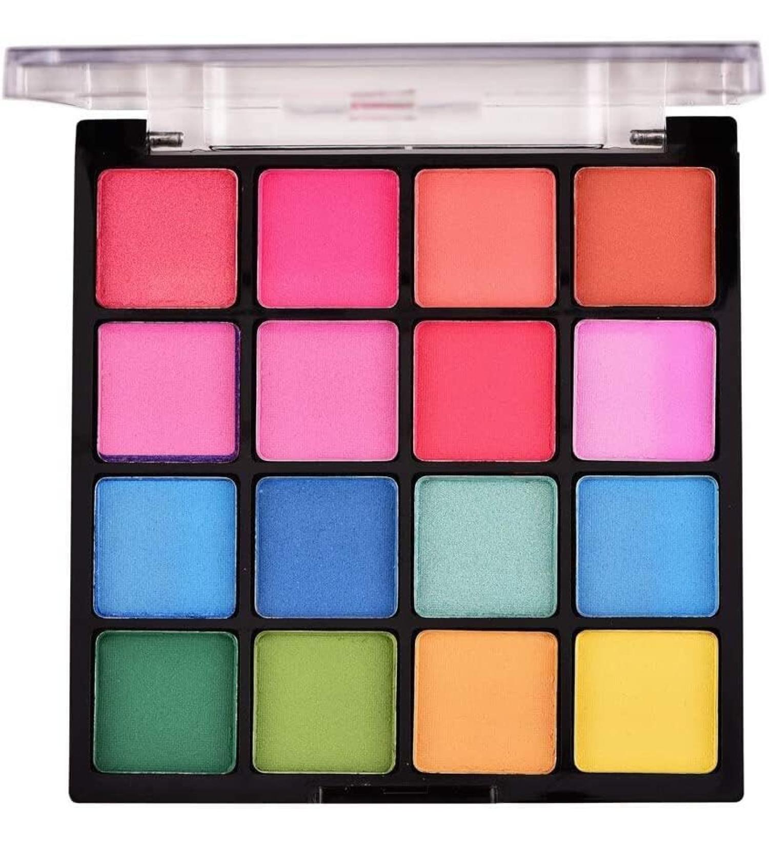 Generic 16 Colors Eyeshadow Palette Matte Eyeshadow Pallet Pigmented Shades Makeup Palette Set Eye Makeup Long Lasting Palette Of Shades-4 - Buy Online on GoSupps.com