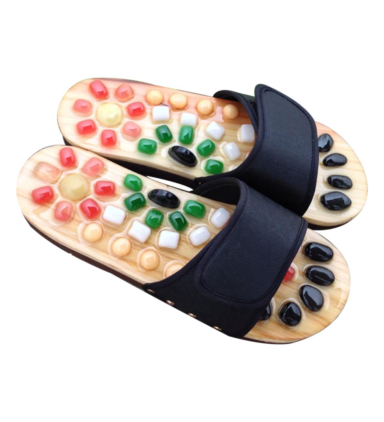 Shop Healeved Acupuncture Massage Device | Shiatsu Foot Reflexology for Pain Relief - Size 39-40 - Buy Online on GoSupps.com
