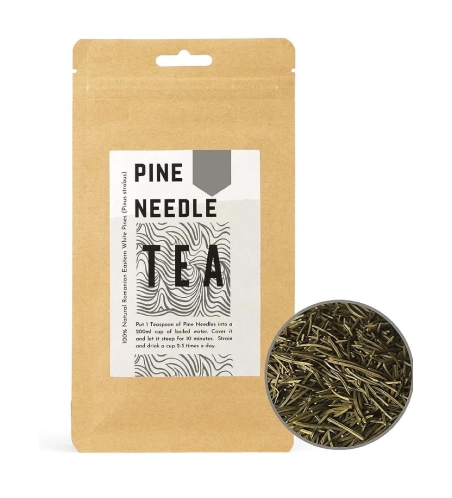 Dried White Pine Needle Tea - Natural Herbal Tea Source 125g UK - Buy Online on GoSupps.com