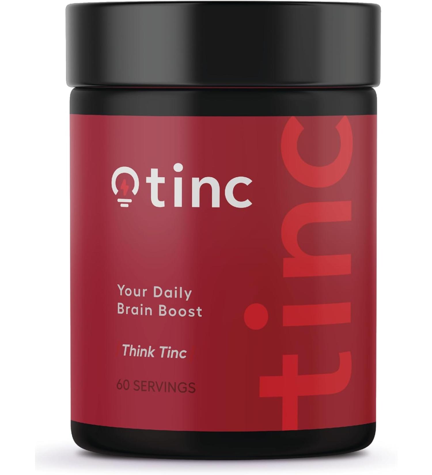 Tinc Daily Brain Supplement & Booster - 60 SERVINGS - Buy Online on GoSupps.com