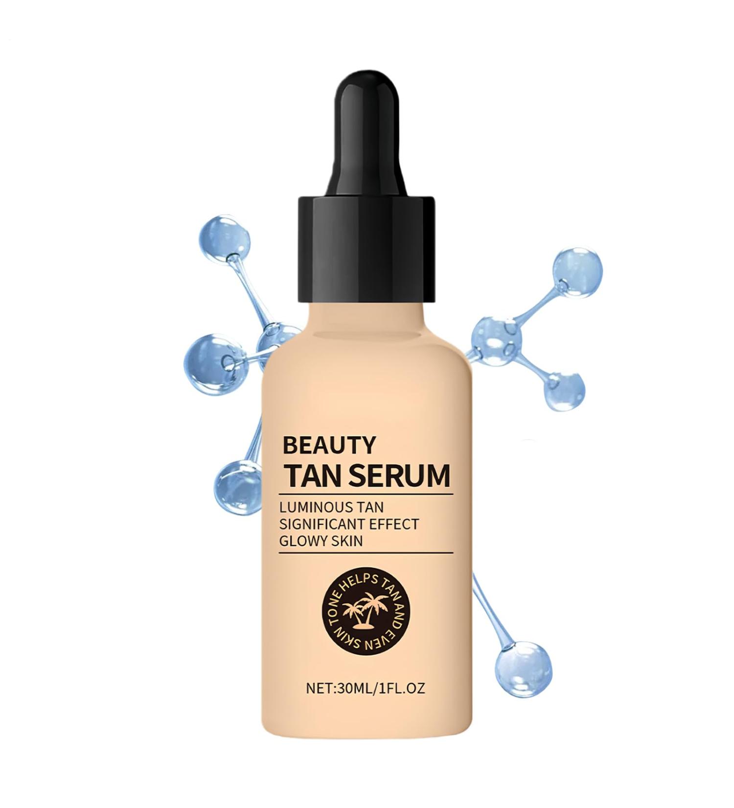 Self Tanning Drops - 30ml Natural Bronzing Liquid | Self Tanning Body Drops - For Business Travel Home Outdoor School Girlfriend Wife Friend Sister - Buy Online on GoSupps.com