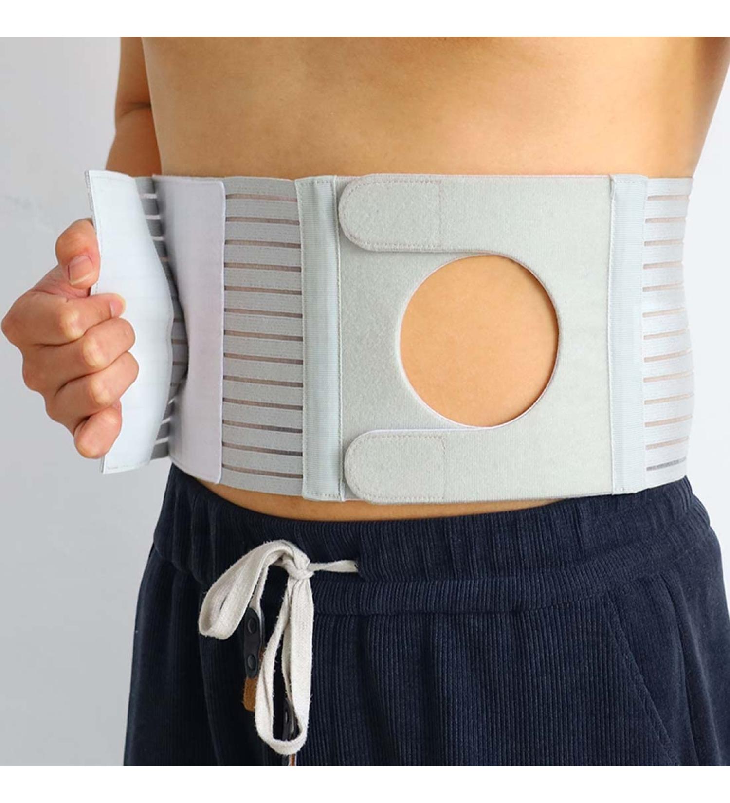 Adjustable Abdominal Medical Ostomy Belt | Universal Stoma Support for Ileostomy & Colostomy - Portable Protection for Ostomy Bags - Buy Online on GoSupps.com