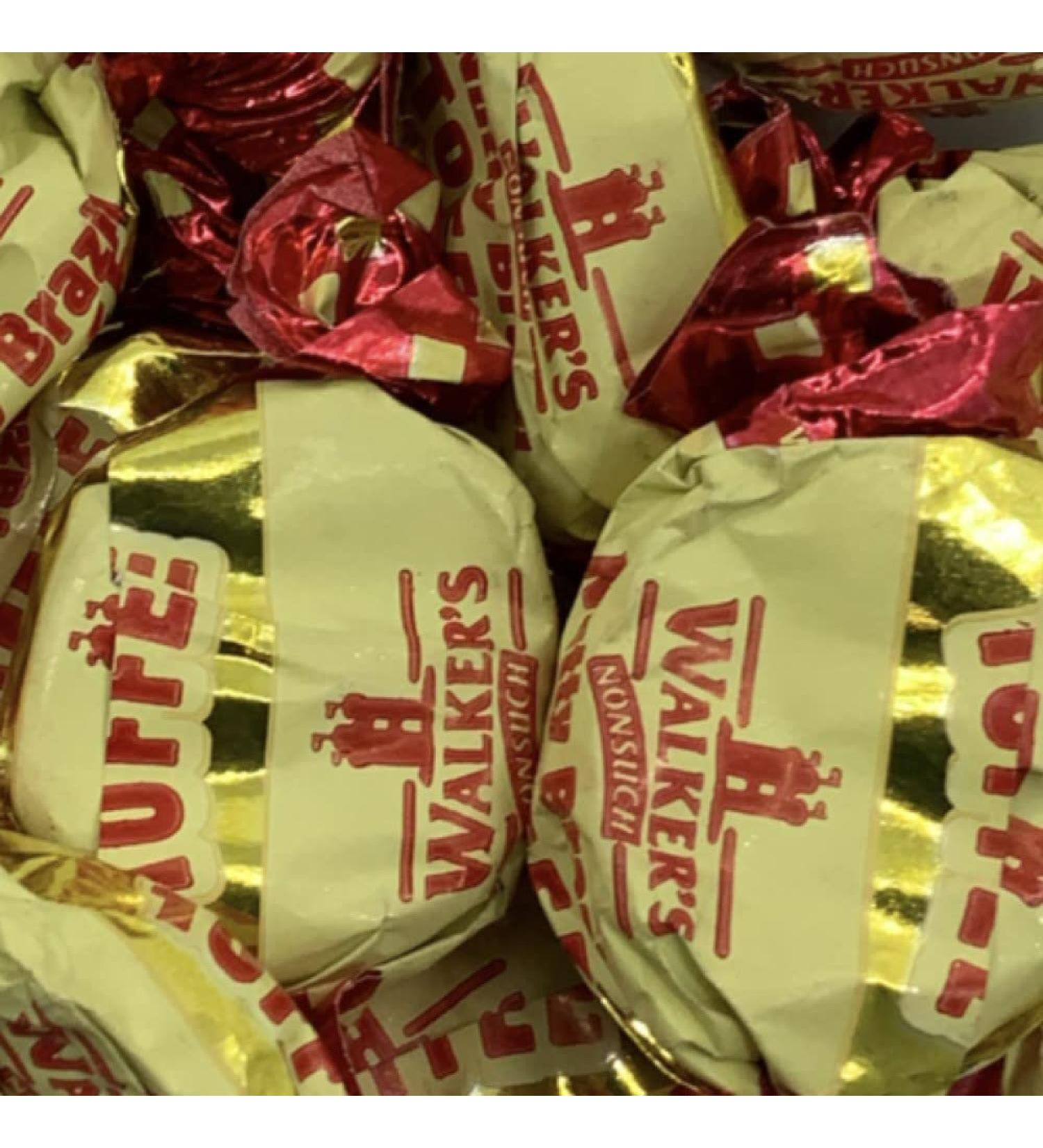 Walkers Nonsuch Nutty Brazil Toffee (500g Bag)