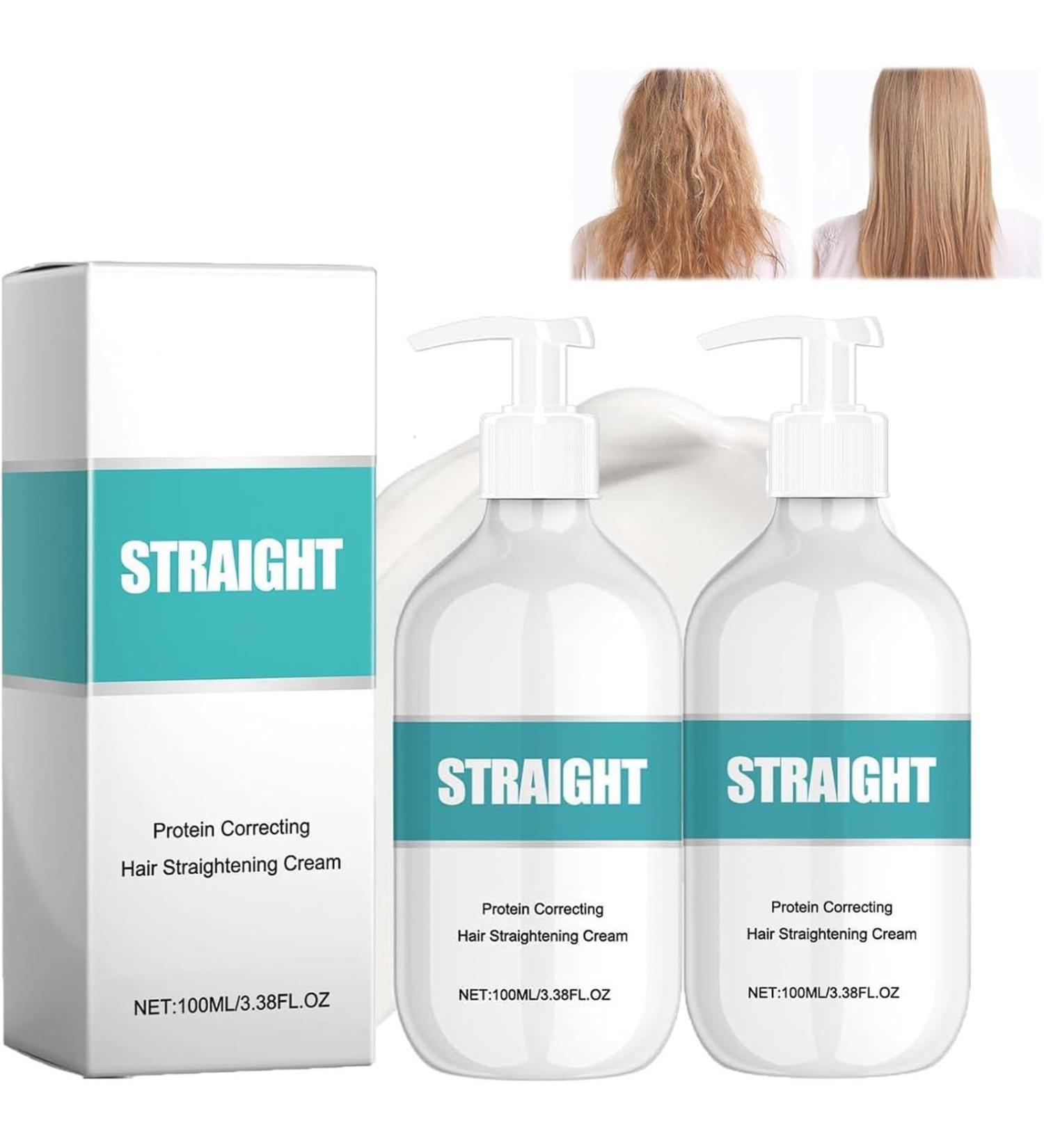 OHCVG Hair Smoothing Cream Collagen Smoothing Cream Silk & Gloss Hair Smoothing Cream Nourishing Anti-Frizz Smoothing Cream for All Hair Types - Buy Online on GoSupps.com