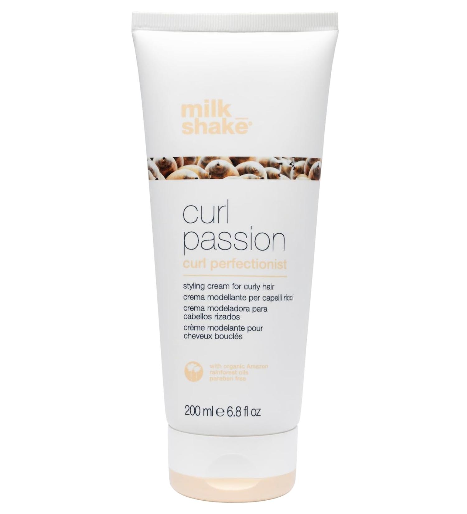 milk_shake Curl Passion Perfectionist - Style Cream Defines and Tames Curls, Banishing Frizz | 6.8 fl oz - Buy Online on GoSupps.com