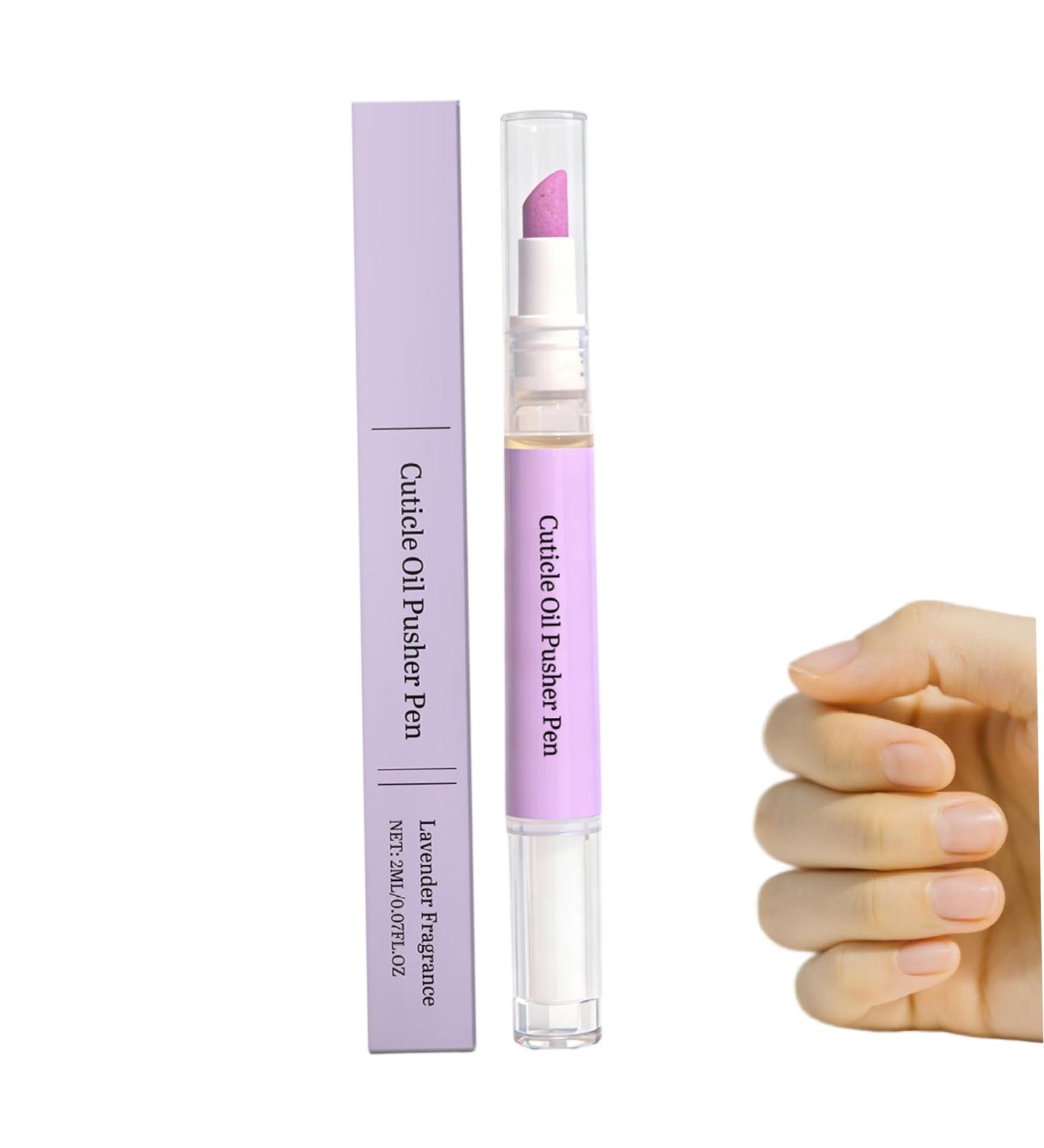 Stylo pousse-cuticules stylo cuticules 2 en 1 huile et poussoir pour une hydratation quotidienne formule douce pour et ongles secs outil portable de soin des ongles - Buy Online on GoSupps.com