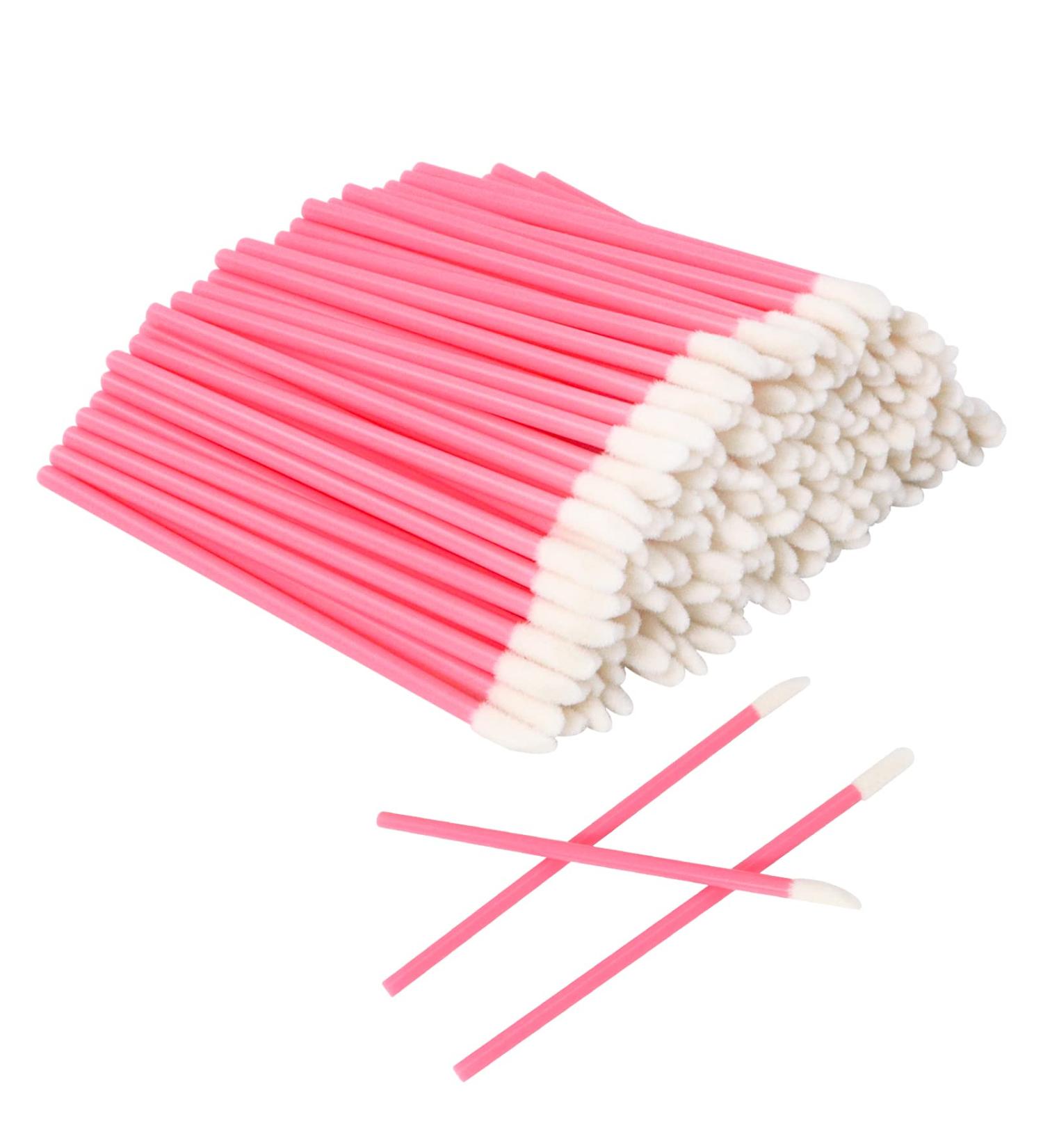 Sularpek 200 PCS Disposable Lip Gloss & Make Up Brush Set | Lipstick Concealer Applicator Tool for Lips, Eyes & Makeup Application - Buy Online on GoSupps.com