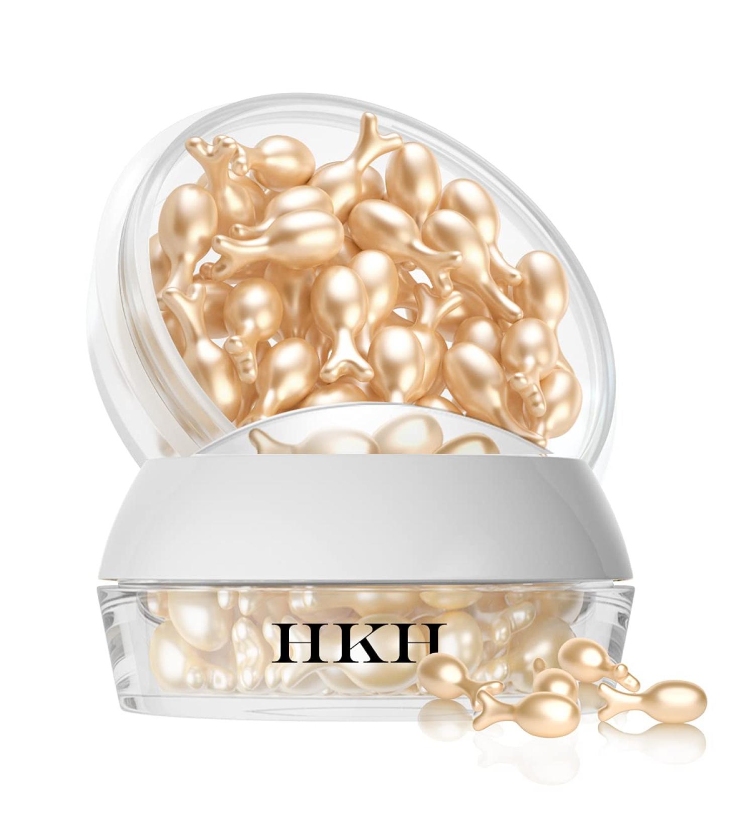 HKH Vitamin C Serum with Hyaluronic Acid, Vitamin E, Retinol - Anti Aging & Dark Spot Remover for Women - Buy Online on GoSupps.com