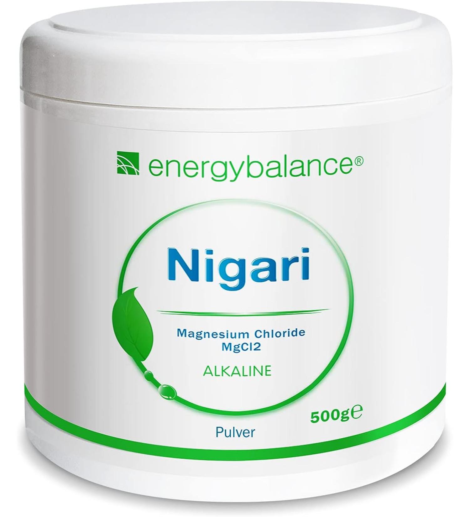 EnergyBalance Nigari Magnesium chlorid - Neutral - 500g - Buy Online on GoSupps.com