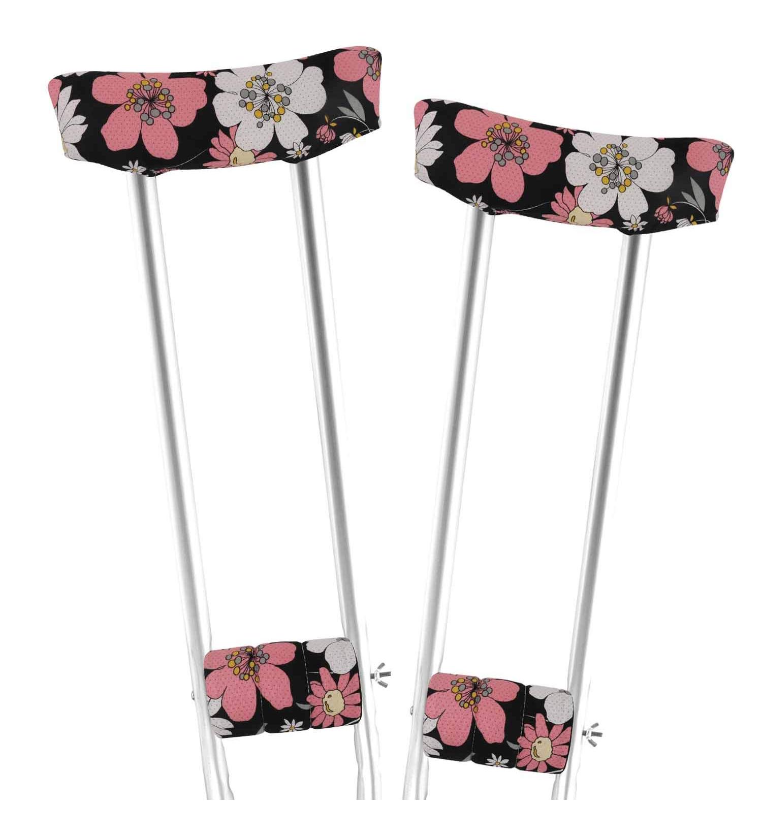 Washable Underarm Crutch Pad and Hand Grip Covers - Soft Padding for Arm Crutches - Adult Size - Buy Online on GoSupps.com