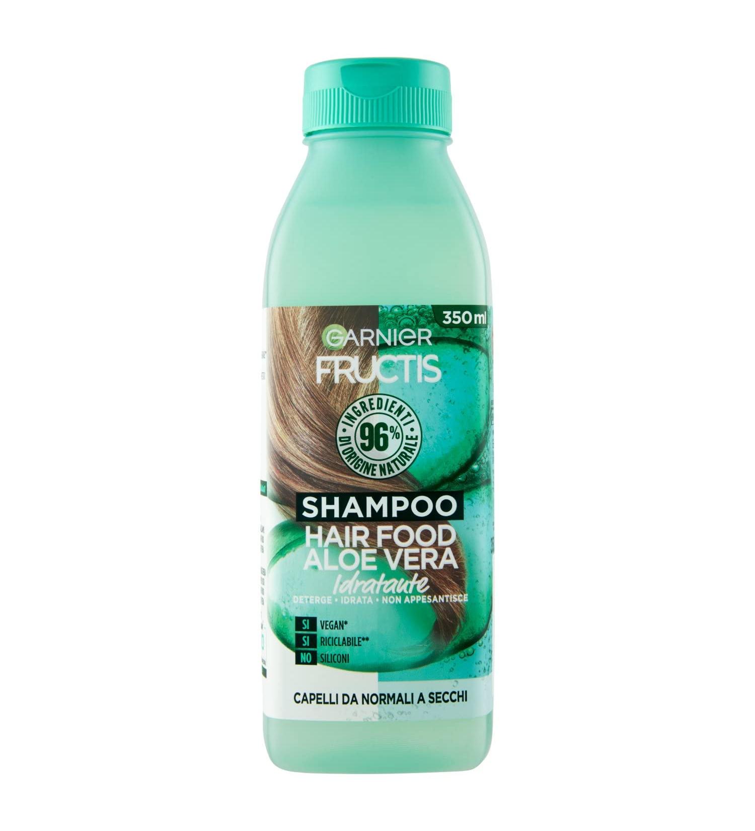 Garnier Fructis Hair Food Moisturizing Shampoo by Capelli Disidratati 350 ml - Buy Online on GoSupps.com