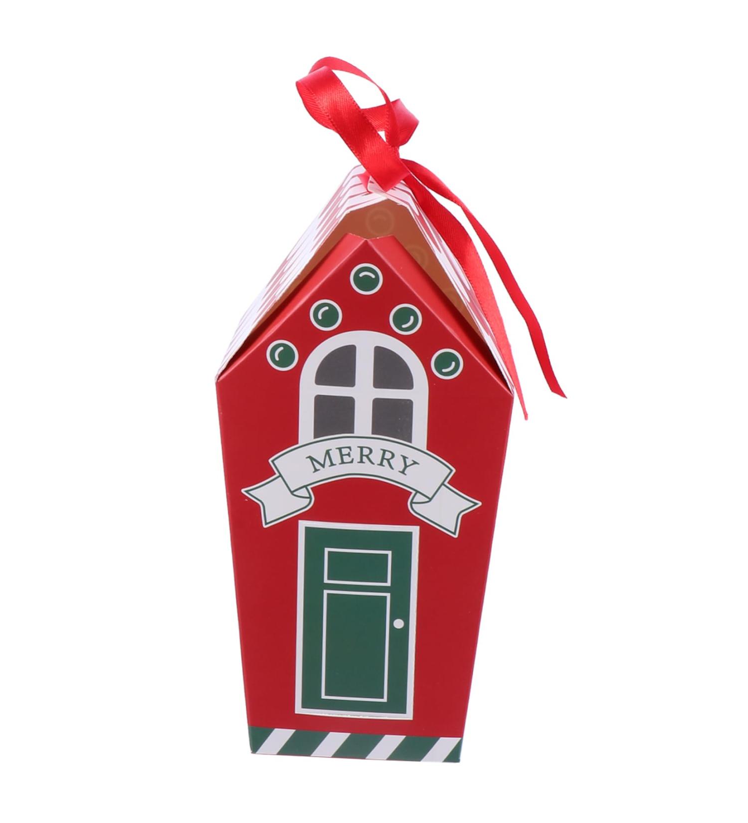 Abaodam 20 Pcs Nougat Box Food Container Cookie Holder with Ribbon Paper Candy Bags Bag Dessert Biscuit 19.5x9.5x7cmx2pcs Redx2pcs - Buy Online on GoSupps.com