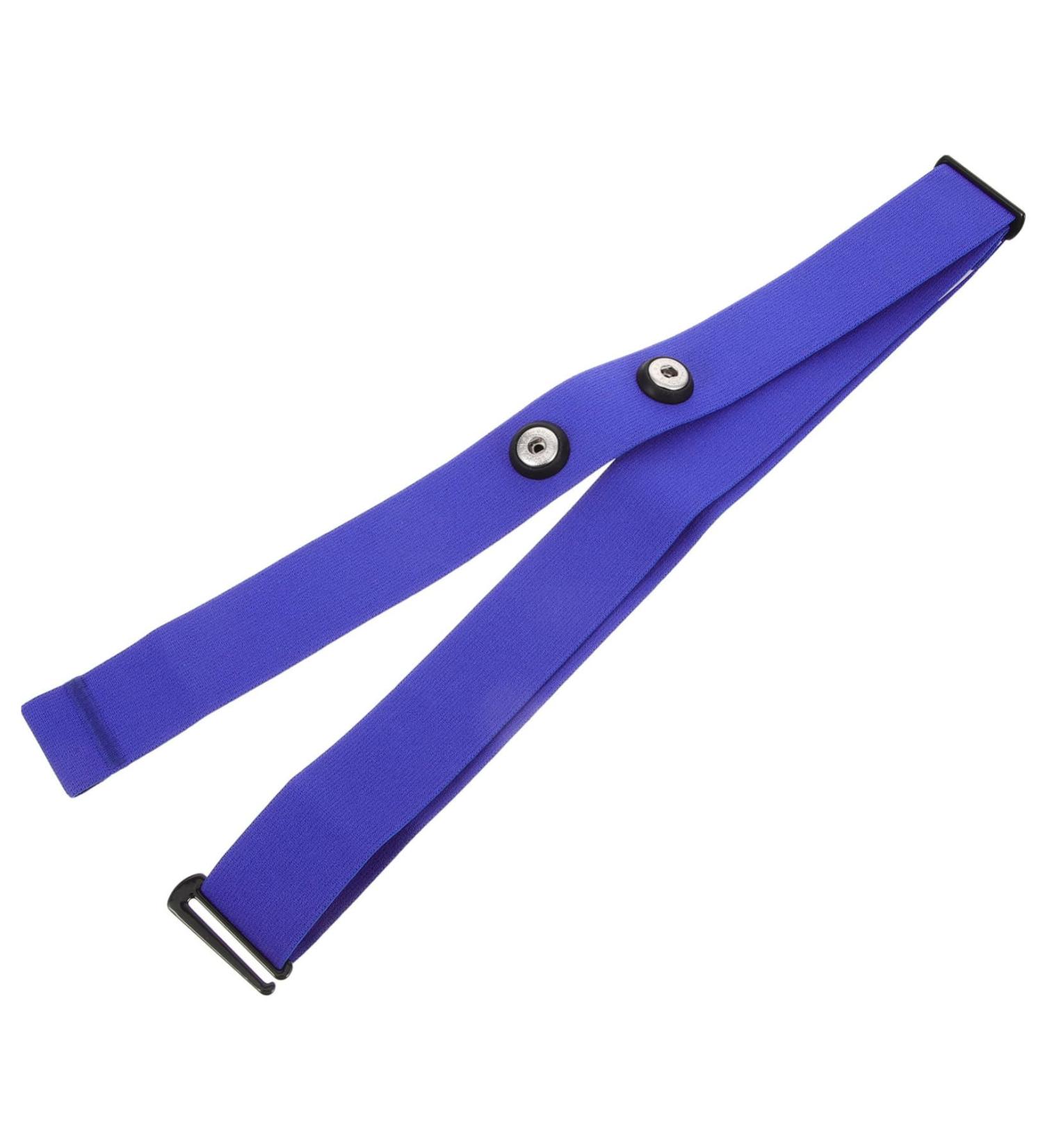 Kisangel Breathable Heart Rate Monitor Strap - Sports Equipment & Devices for Athletes | 17.00x0.10cm - Blue - Buy Online on GoSupps.com