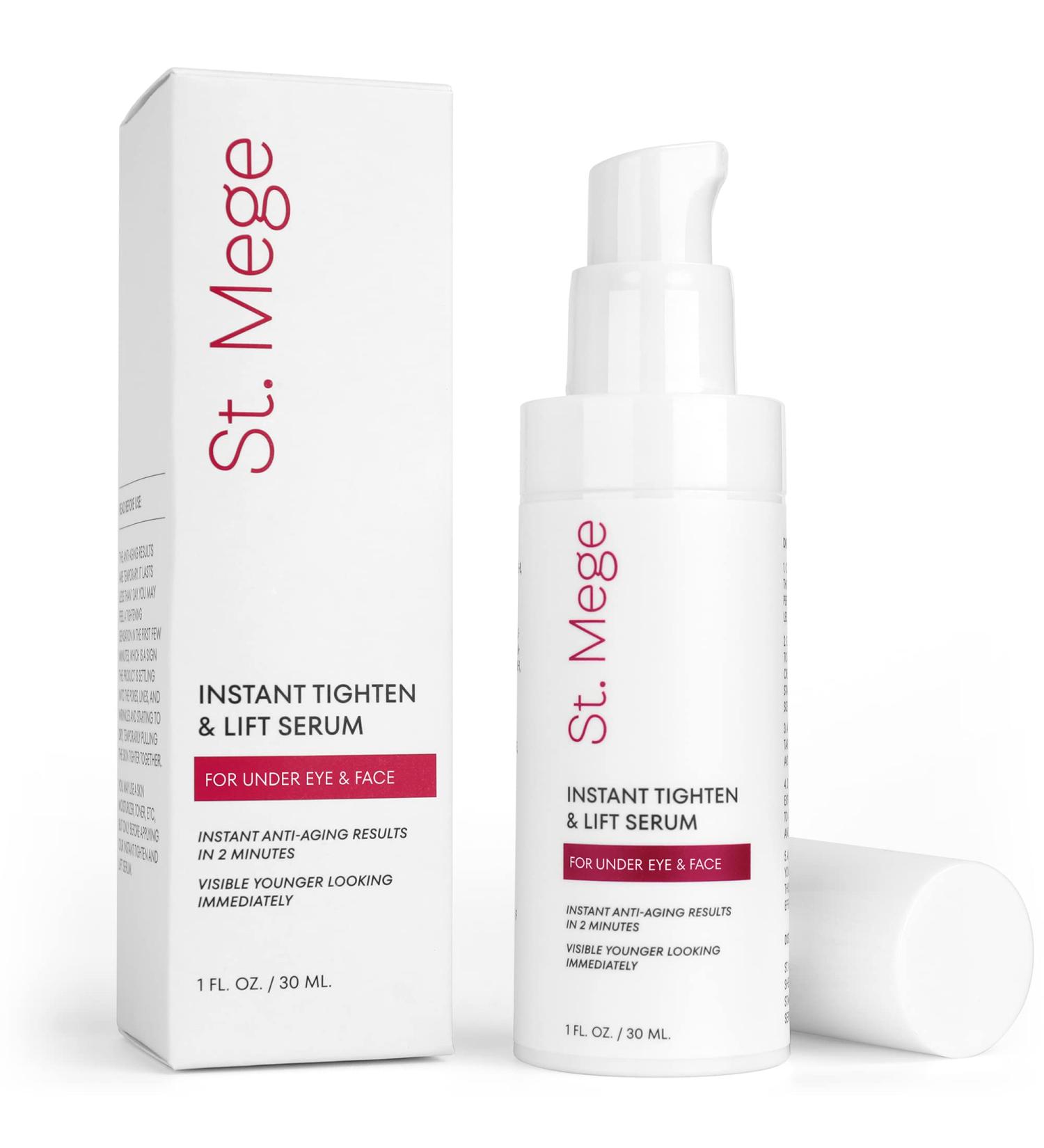St. Mege Face Lift Cream 30ML - Instant Skin Tightening & Eye Lift | Rapid Results for Loose Sagging Skin - Buy Online on GoSupps.com