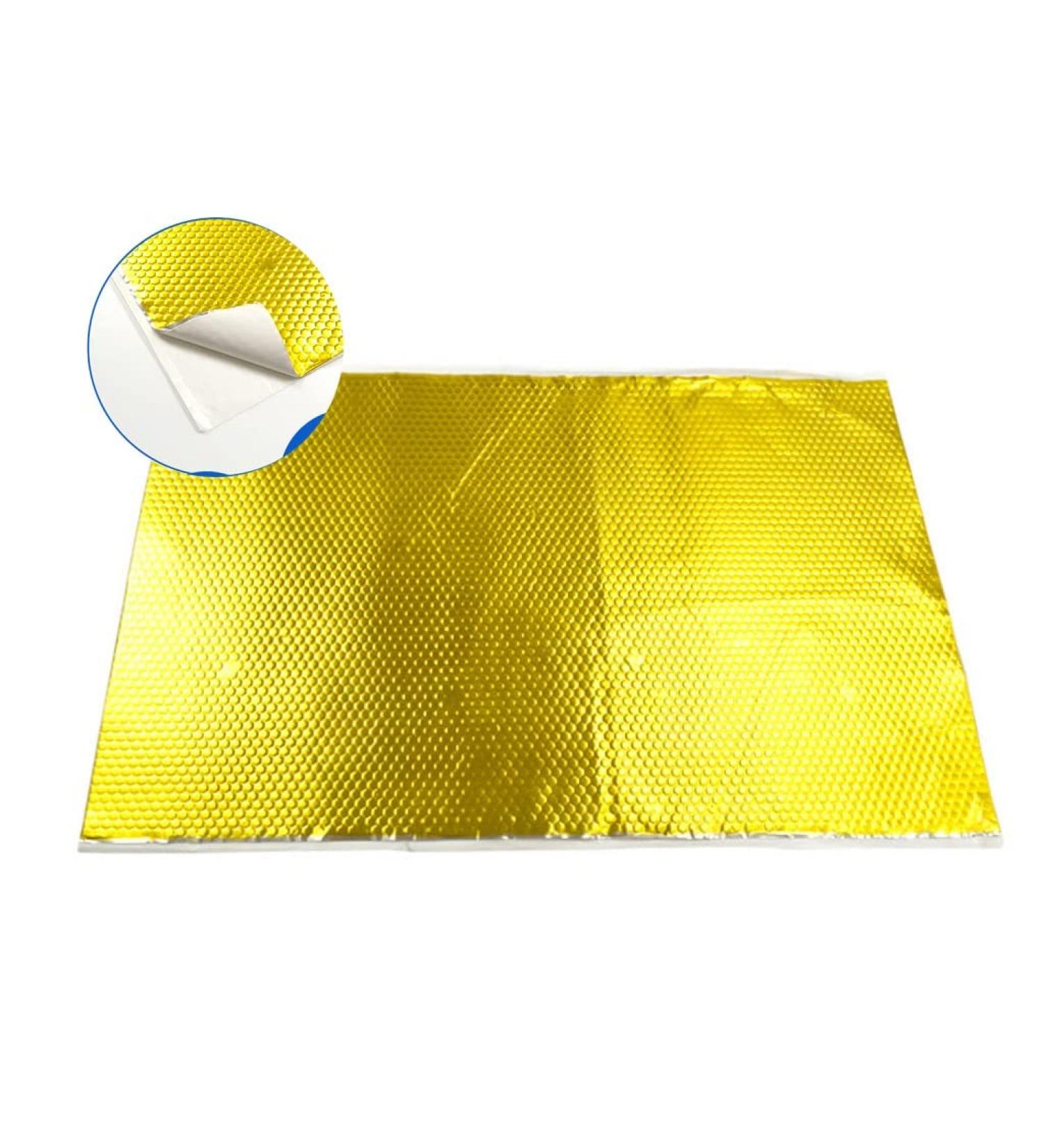 2pcs Car Sound Deadening Mat Self-Adhesive Automotive Sound Deadener Audio Noise Insulation and Dampening for Floor Wall Motorhome Boat (Size : 50x38cm) ( ) - Buy Online on GoSupps.com