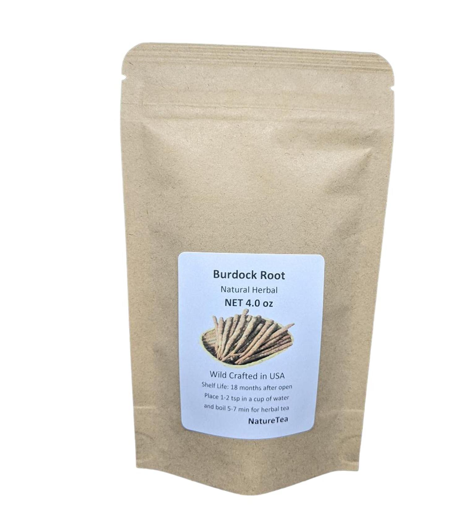Burdock Root - Arctium lappa Roasted Loose Burdock Root Cut 100% from Nature (1 oz) 1 Ounce (Pack of 1) - Buy Online on GoSupps.com