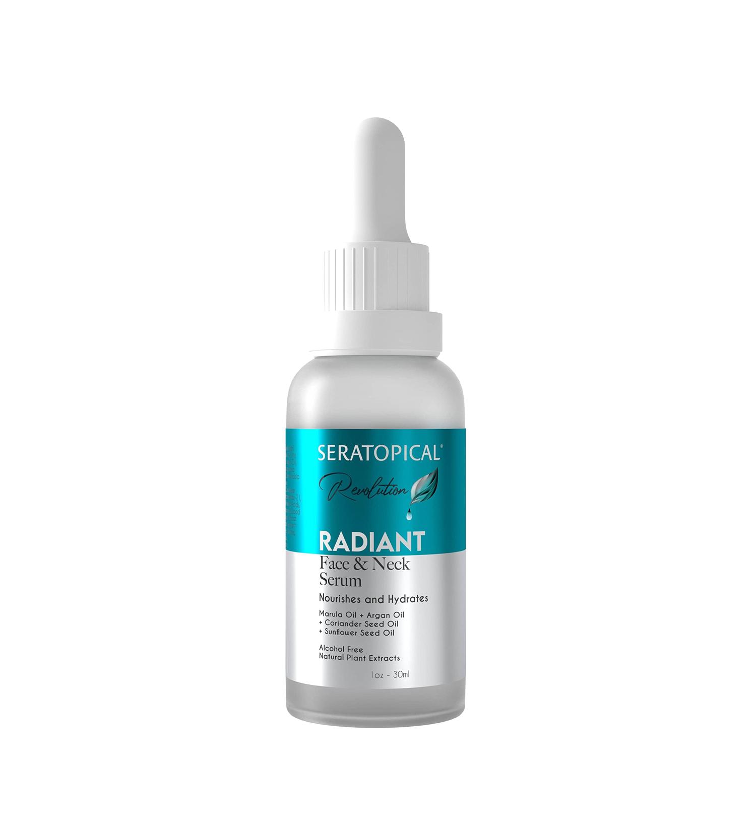 Seratopical Revolution Radiant Face & Neck Anti-Aging Serum - 1 fl oz | Hydrating & Firming Formula - Buy Online on GoSupps.com