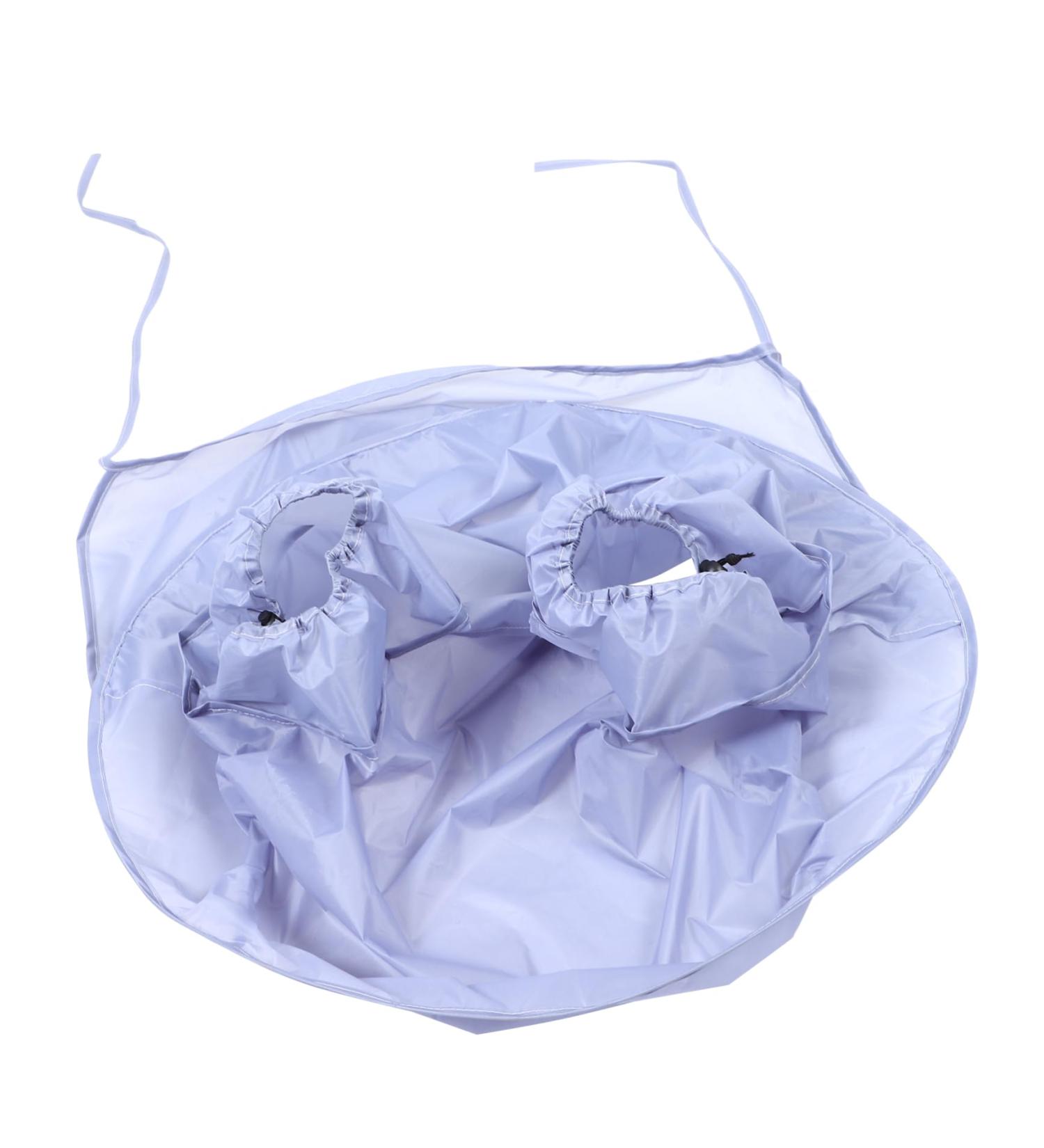 Nolitoy Libben Legrasierklang Body Hair Vis - Foldable Leg Shaving Cloak for Men | Salon-Quality Polyester Beard & Shaving Coat - Buy Online on GoSupps.com