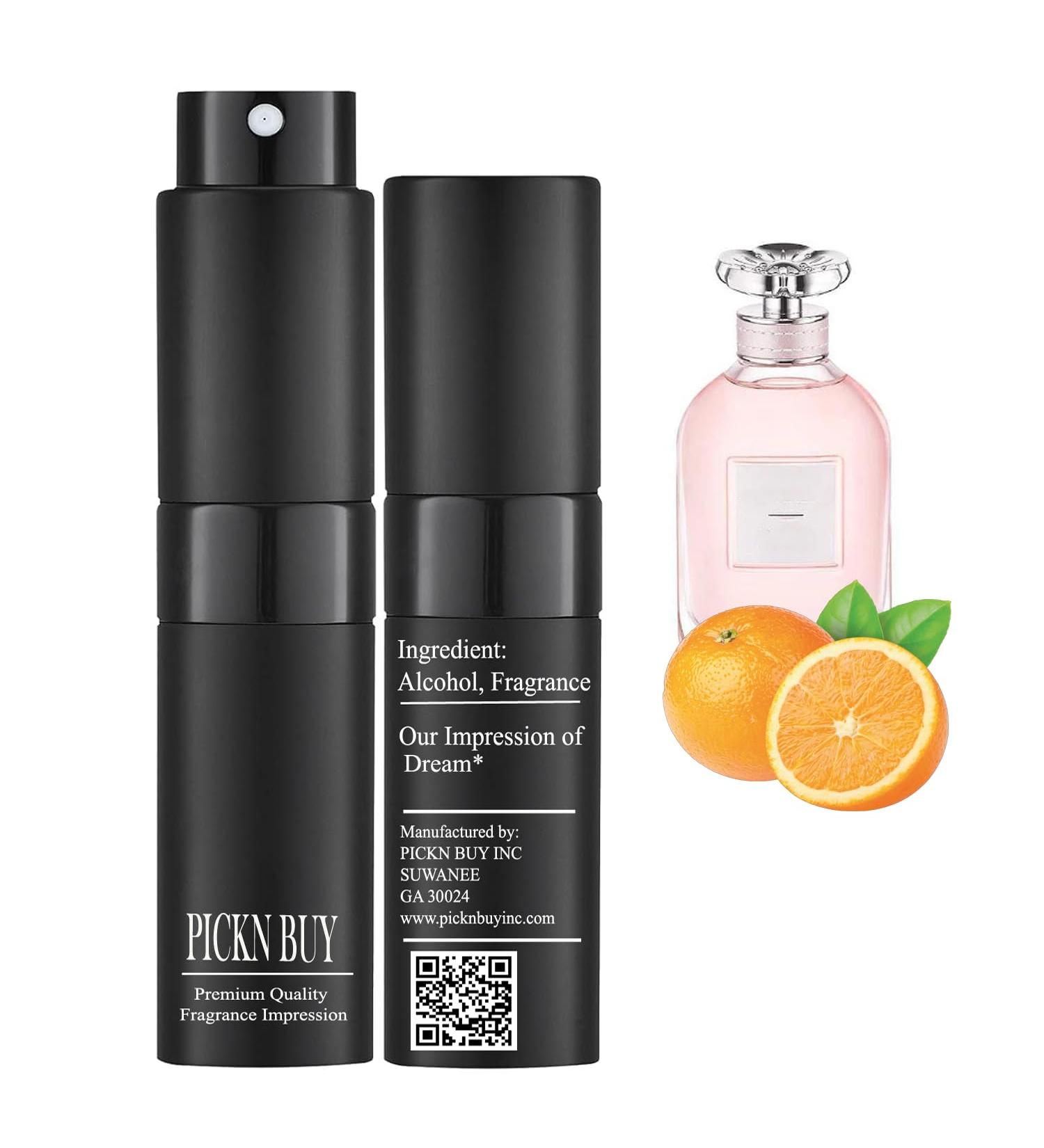 PICKN BUY Luxury Perfume for Women 0.34 Fl oz Scent Compatible to Dream Perfume Made in USA Long-Lasting Spray Comes in Refilable Bottle Dream* Impressions 0.34 Fl Oz (Pack of 1) - Buy Online on GoSupps.com